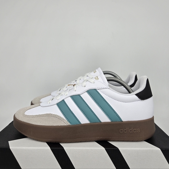 adidas Shoes - New adidas Barreda Cloud White Powder Teal Women's Shoes Size 9.5